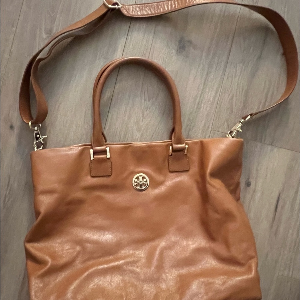 Tory Burch Tan Leather Tote